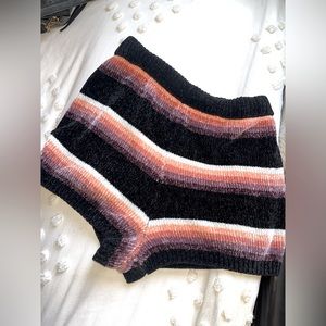 Volcom chenille knit retro shorts